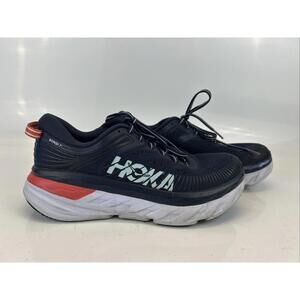 Hoka One One Bondi 7 Women’s 8 Blue Running Shoes 1110519 BIBBL – READ